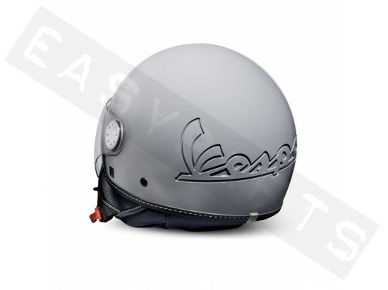 Piaggio Helm Demi Jet VESPA Visor BT (Bluetooth) Grau 715/C